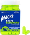 Mack's Snore Blockers Soft Foam Earplugs - 50 Pair Bottle