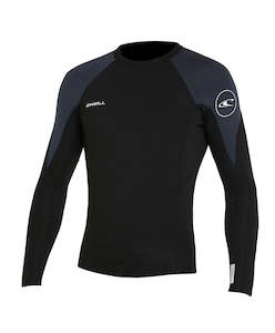 Wetsuit Accessories: O'Neill Reactor II 1.5mm Long Sleeve Wetsuit Jacket - Black Gunmetal