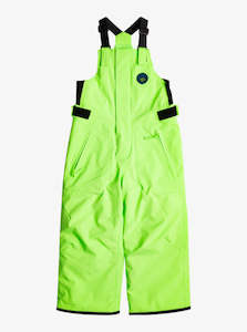 Quiksilver Boogie Insulated Snow Bib Kids Pants 2024 - Green Gecko