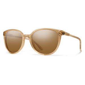 Sunglasses: SMITH Cheetah ChromaPop Sunglasses - Champagne Crystal