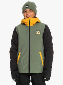 Youth Ski And Snowboard Pants: Quiksilver In The Hood Insulated Snow Youth Jacket 2024 - Laurel Wreath