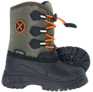 XTM Rocket Kids' Winter Lined Snow Boot - Forest