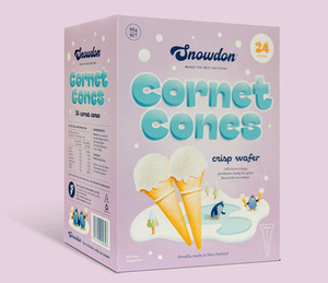 Products: Cornet Cones New Zealand Cone Bak