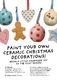Ceramic Christmas Decoration Painting Workshops - Snowfox Ceramics