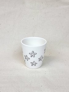 Products: Mini Tumbler - Flowers - Snowfox Ceramics