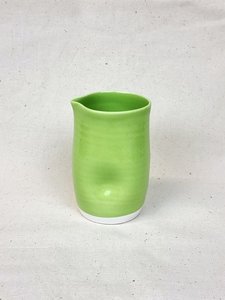 Products: Baby Pitcher - Green - Snowfox Ceramics