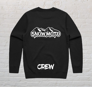 Snowmoto Unisex Crewneck Tee Snowmoto New Zealand