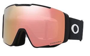 Ski Accessories: Oakley Line Miner Pro M - Matte Black / Prizm Rose Gold