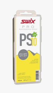 Ski Accessories: Swix PS10 Yellow 0C/+10C, 180gm
