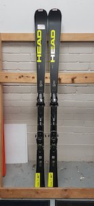 Pre Owned Demo Skis: Pre-Owned: HEAD WCR E-Race (170cm)/Free Flex 14 Binding