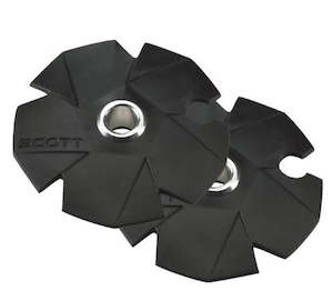 Ski Poles: Scott 3.8 Basket Pair