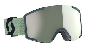 Ski Accessories: Scott Shield Goggle AMP Pro Soft Green