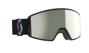 Ski Accessories: Scott React Goggle AMP Pro Aurora Green
