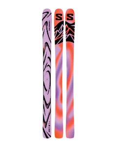 Ski: Salomon Ski QST 94 2027 Lilac/Black/Fusion Coral