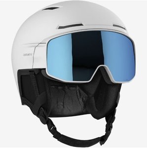 Ski Helmets: Salomon Driver Pro Sigma MIPS Helmet - White