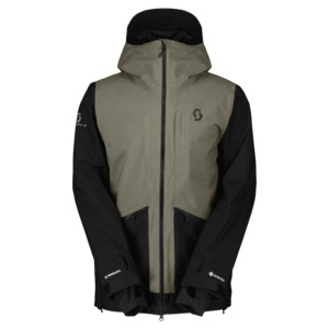 Apparel: Scott M's Vertic GTX 2L PrimaLoft Jacket - Dust Grey/Blk