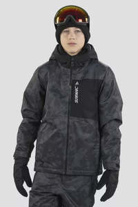 Boys Apparel: Surfanic Misfit Map Jacket - Black