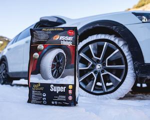 Accessories: Isse Snow Socks (alternative to snow chains) $259 a set of 2