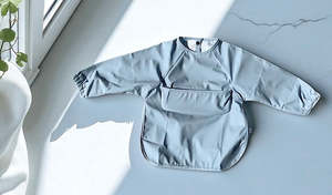 Sleeve Bib | Mist Blue