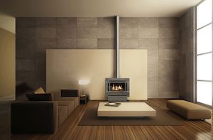 Gas Fires: Neo freestanding standard 3.6m flue kit