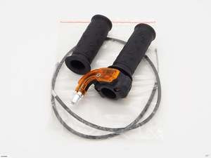 Twist Throttle Accelerator Handle Grip (2T052) + throttle cable 820mm (2T045)