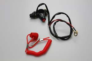 2 Stroke Electrics: Stop Kill Switch For 43cc 47cc 49cc Mini Dirt Bike ATV Parts (2T021)