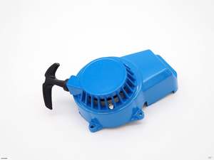 Alloy Pull Start Starter 49cc Mini Kids Dirt Pocket Quad ATV Bike (2T012) Black/ Blue/ Red