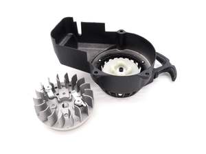 Alloy Pull Start Easy Starter (2T141) + Easy Starter Flywheel (2T142)
