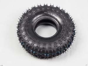 2 Stroke Wheels Tyres Tubes: 4.10 - 4" Knobby Tyre for 49cc ATV QUAD Bike Gokart (2T066) + Inner tube (2T099)