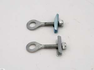 2 Stroke Chain Sprocket: 2 x Rear Axle Chain Adjuster Bolt Tensioner for 49cc Mini Bike (2T101)