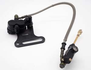 4 Stroke Brakes Discs Hose: Hydraulic Rear Disc Brake System for 15mm axle 110 -140cc Dirt Bike (4T237-1)