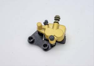 4 Stroke Brakes Discs Hose: Hydraulic Front Disc Brake Caliper Pad for 110-125cc Pit Dirt Bike (4T124-1)