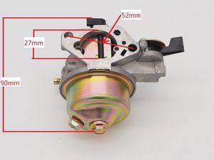 4 Stroke Carburetors Throttle Cables: Carburettor Carby For Honda 188F GX390 390 11HP 13HP (4T019)