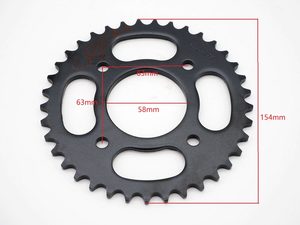 4 Stroke Chain Sprocket: Rear Sprocket 420 Pitch 37T For Honda CRF50 (4T324)