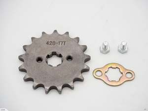 428 17 Tooth Front Engine Sprocket 17mm shaft (4T265)