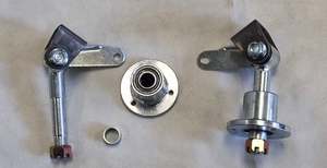 Go kart Steering Spindles Set (4T362) w pair of bearing hub (4T360-1)