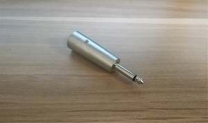 Audio Adapter: Audio Adapter 3 Pin XLR Male To 6.35mm Male Mono Jack (PC-26)