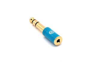 Audio Adapter: High Quality Heavy Duty 6.35mm 1/4" to 3.5mm Adapter ADT177G (PC-52)