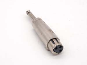 Audio Adapter 3 Pin XLR Female To 1/4" 6.35mm Male Mono Jack ADT013 (PC-04)