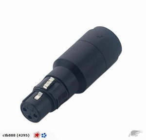 Audio Adapter: Adapter for Vintage Passive Speaker XLR Female to Speakon ADT031 (PC-14)