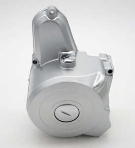 Battery Casing Cover: TOP Mount Starter Motor Engine Cover Case 110cc Quad Bike ATV w Caps (4T149-1)
