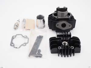 Cylinder Head Piston Rings: Head Bore Barrel Cylinder Piston Rings Kit Set YAMAHA PW50 (2T133)