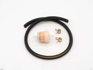 Fuel Tank Fuel Taps Caps Fuel Filter: Plastic Fuel filter and 0.5m Fuel Hose 8mm x 4.5mm (2T135)