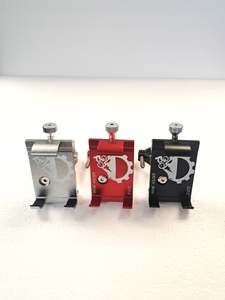 Handlebar Handlebar Parts: Alloy Pit Dirt Bike Motorcycle Phone Mount Holder (4T374) **Black/Red/Silver**
