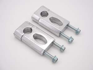 22mm Alloy Pit Dirt Bike Handlebar Risers Clamps For 50 110 125cc (4T297)