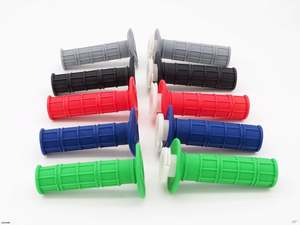 1Pair Soft Rubber 22mm 7/8" Hand Grips Universal For Pit Dirt Bike (4T193)