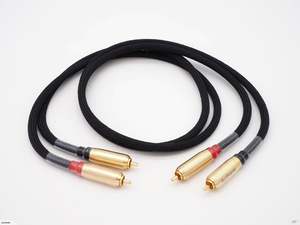 Hifi Equipment: Handmade 2.0m Japan Canare HiFi Rca Cable With Aucharm Gold Plated Plug