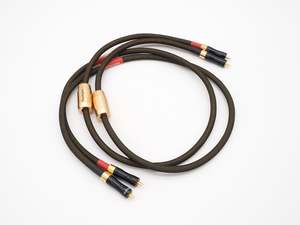 Aucharm Pair HiFi 4N Copper Rca Cable With Aucharm Lockable Plug *(CB-78) - 1m /&hellip;