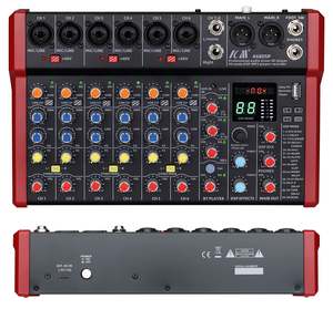 Icm Brand: ICM A Series--A68DSP 8 Channel DSP/USB Professional Mixer (MX18)