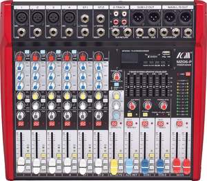 ICM M206-P 6 Channel 500W Powered Mixer (MX21)